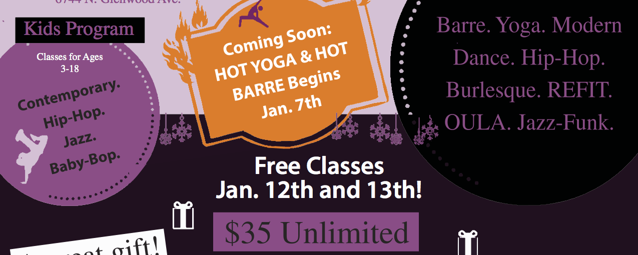 FREE SAMPLE CLASSES AT OUR NEW HOT YOGA LOCATION!